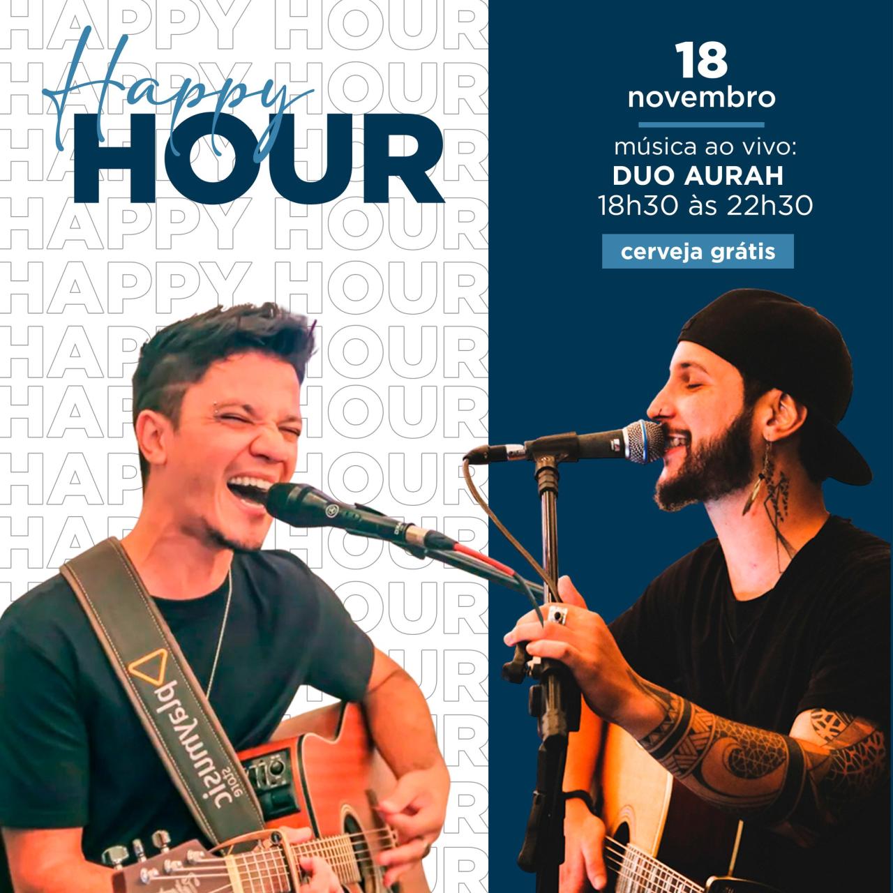 Aquele som que a gente gosta no Happy Hour do Clube Araraquarense!