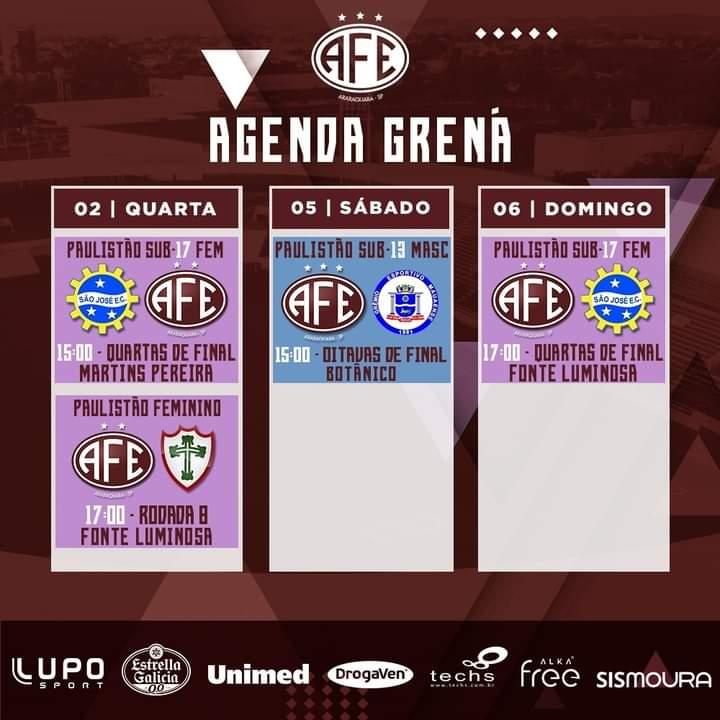 Confira os próximos compromissos da Ferroviária!