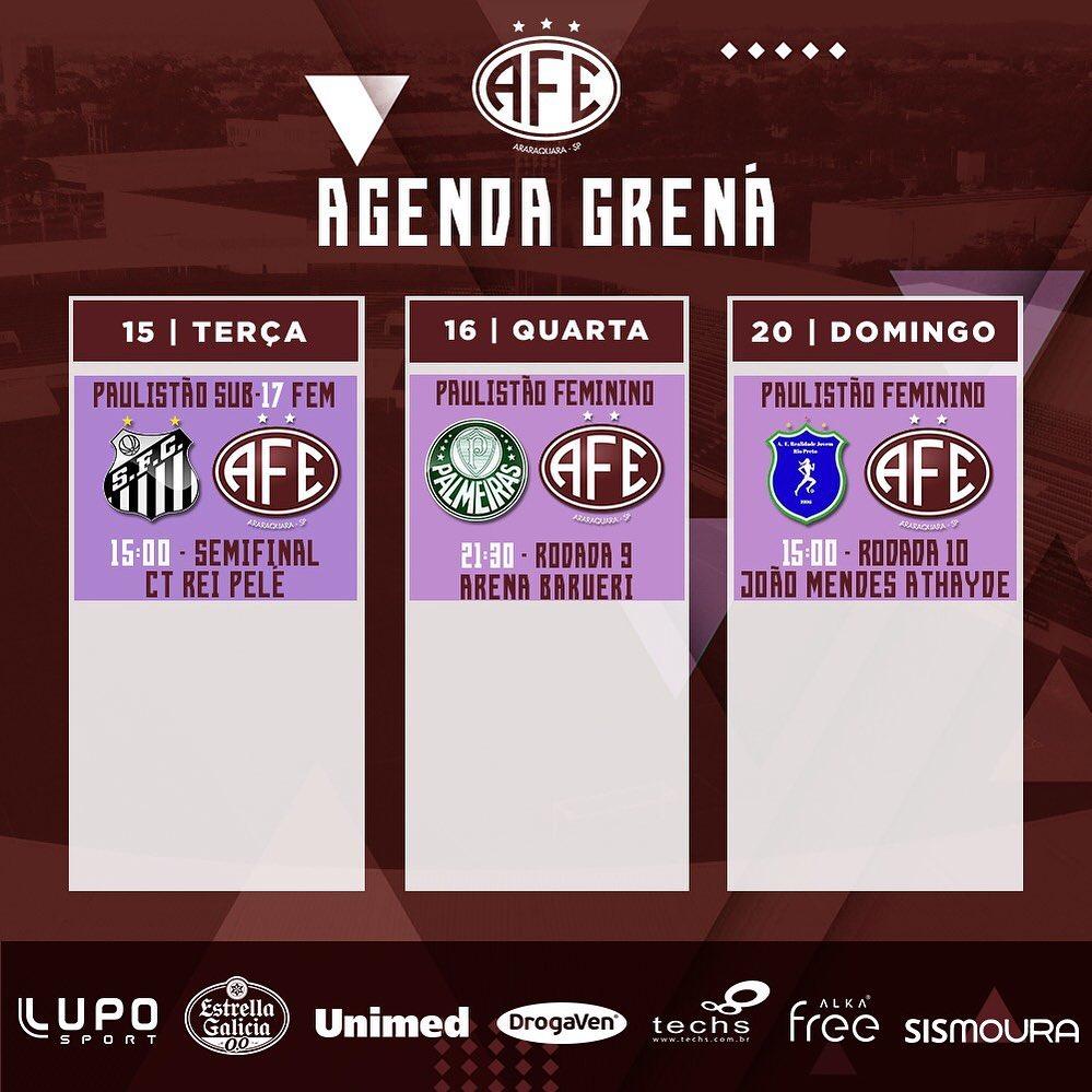 Confira os próximos compromissos da Ferroviária!