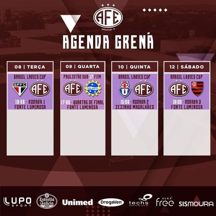 Confira os próximos jogos da Ferroviária!