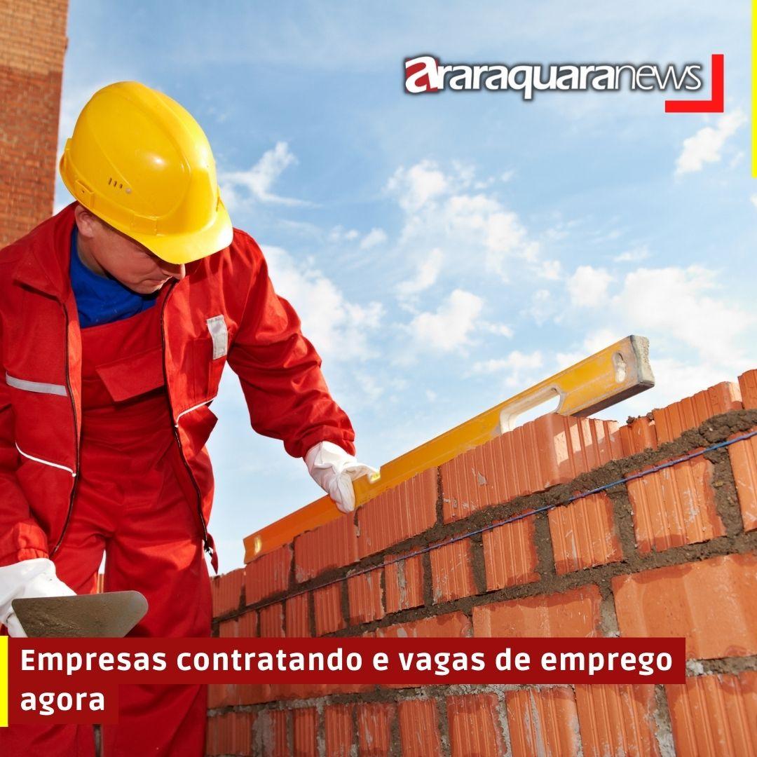 Empresas contratando e vagas de emprego agora