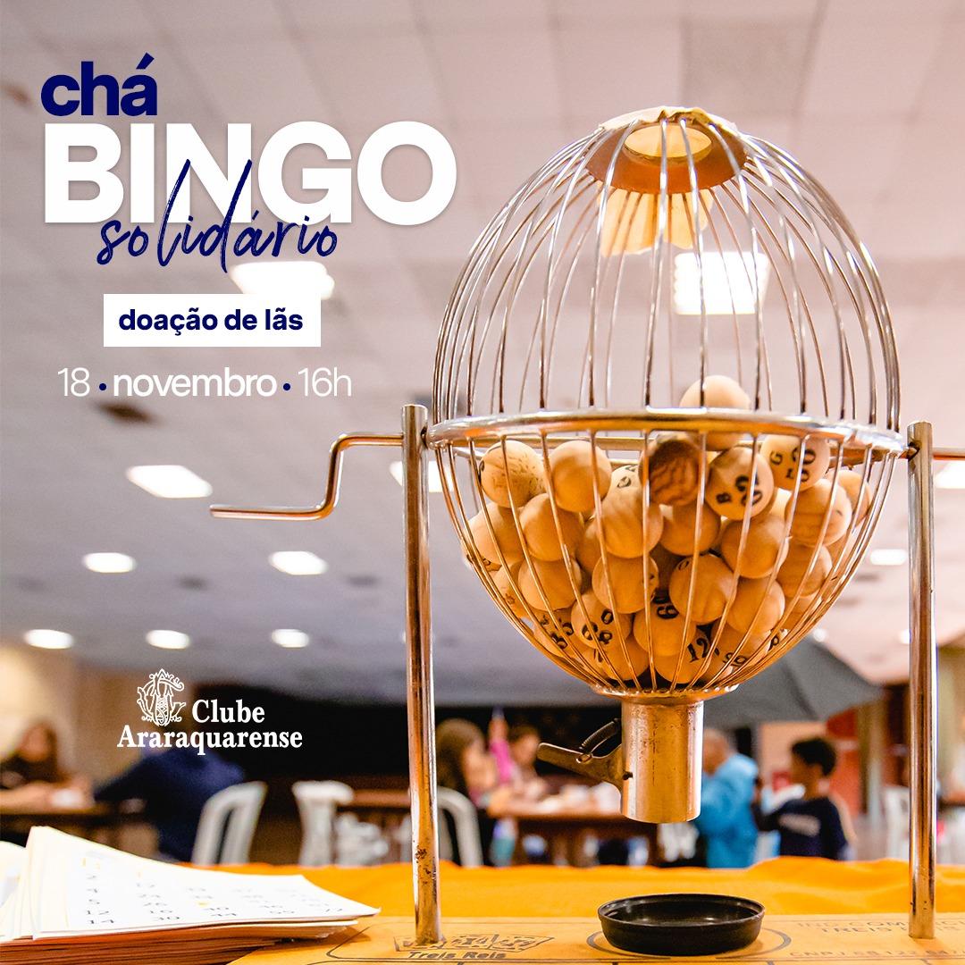 Mais uma edição do nosso Chá Bingo do Clube Araraquarense!