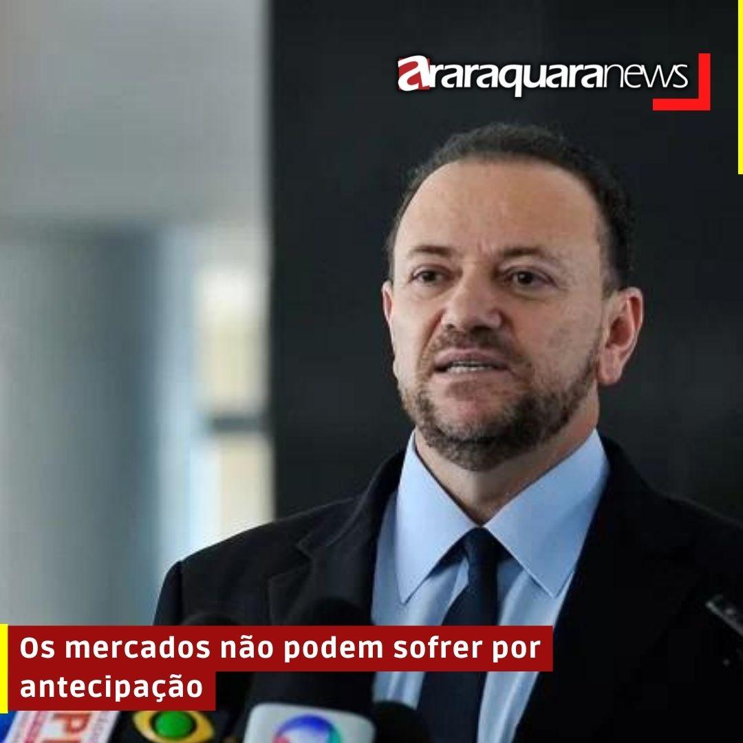 Os mercados não podem sofrer por antecipação