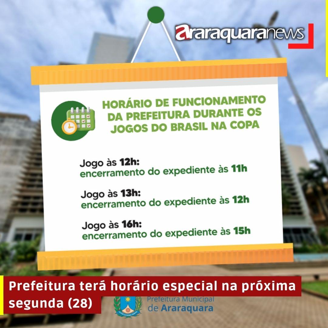 Prefeitura terá horário especial na próxima segunda (28) 