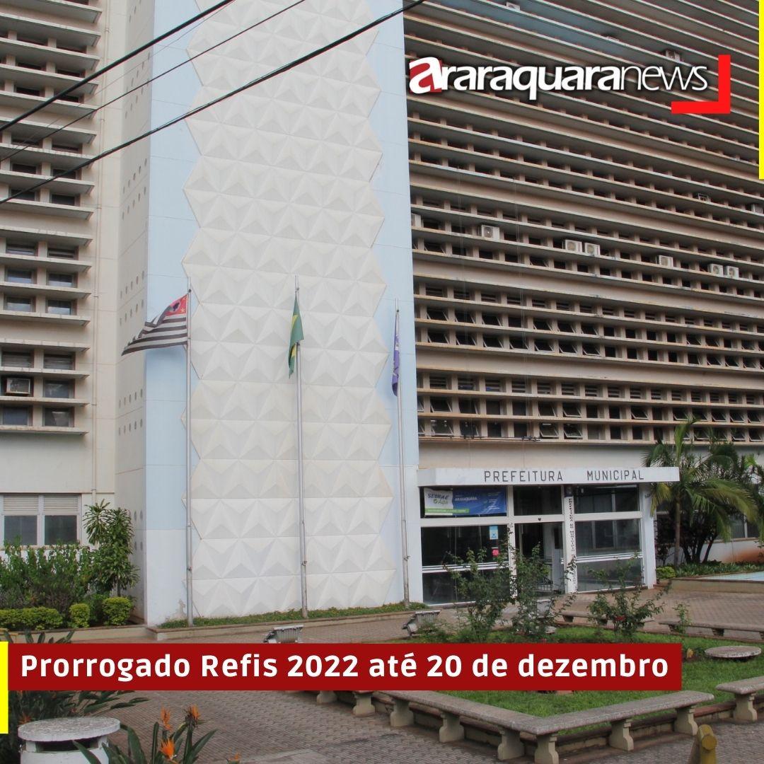 Prorrogado Refis 2022 até 20 de dezembro