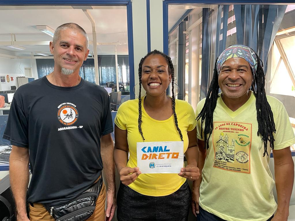 Semana Municipal da Capoeira é tema do ‘Canal Direto com a Prefeitura’!