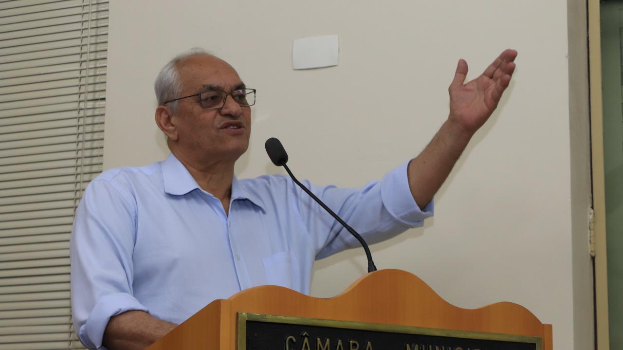 Vereador Paulo Landim faz discurso em defesa da Democracia brasileira