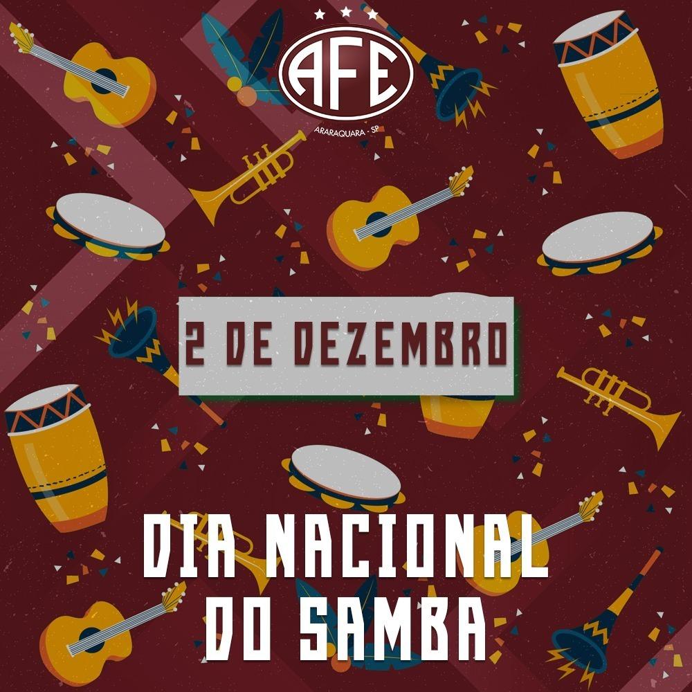 02 de Dezembro : Dia nacional do samba !