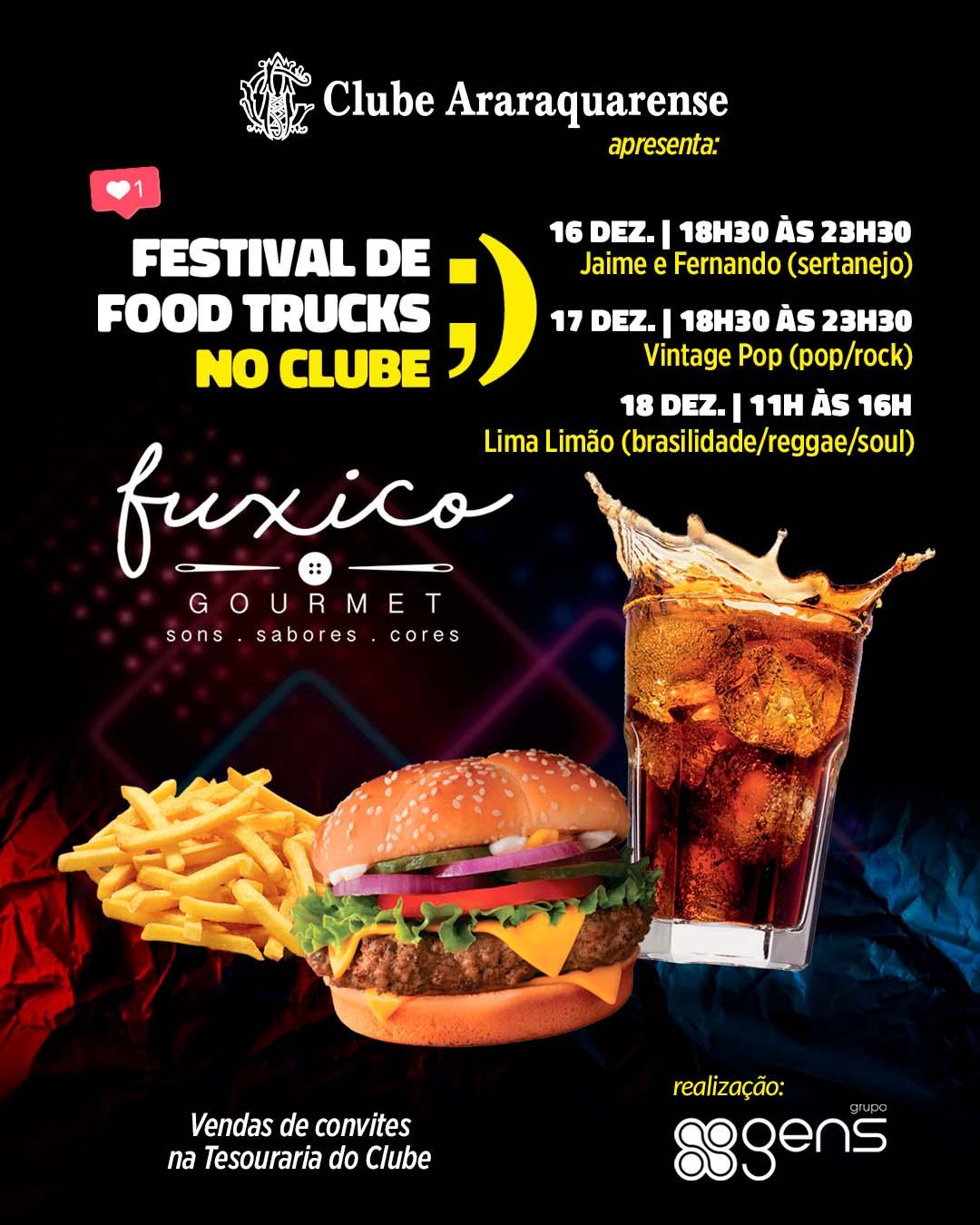 11 Edição do Fuxico Gourmet do Clube Araraquarense!