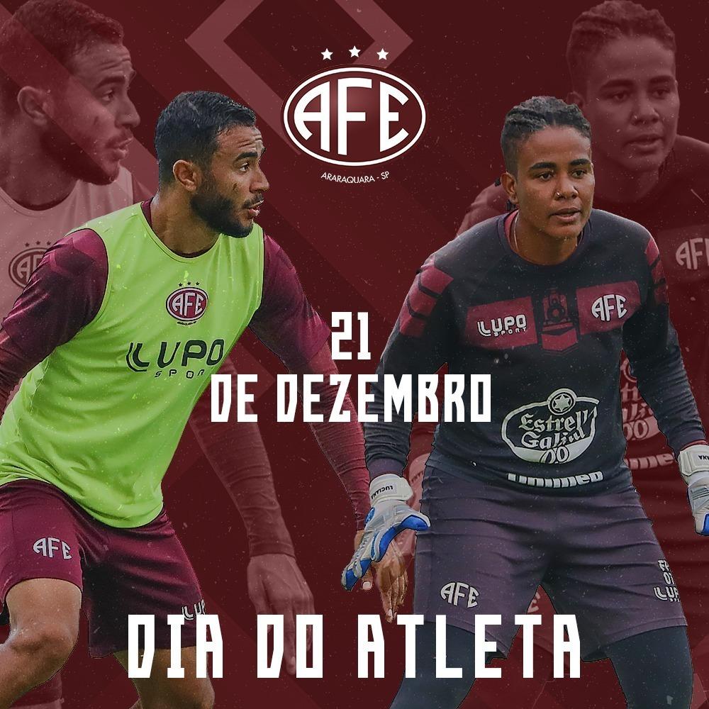 21 de Dezembro:Dia do Atleta!Ferroviária parabeniza todos os seus atletas!