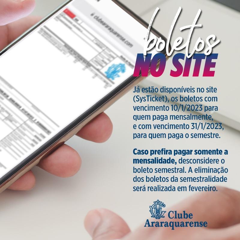 ATENÇÃO ASSOCIADOS DO CLUBE ARARAQUARENSE!