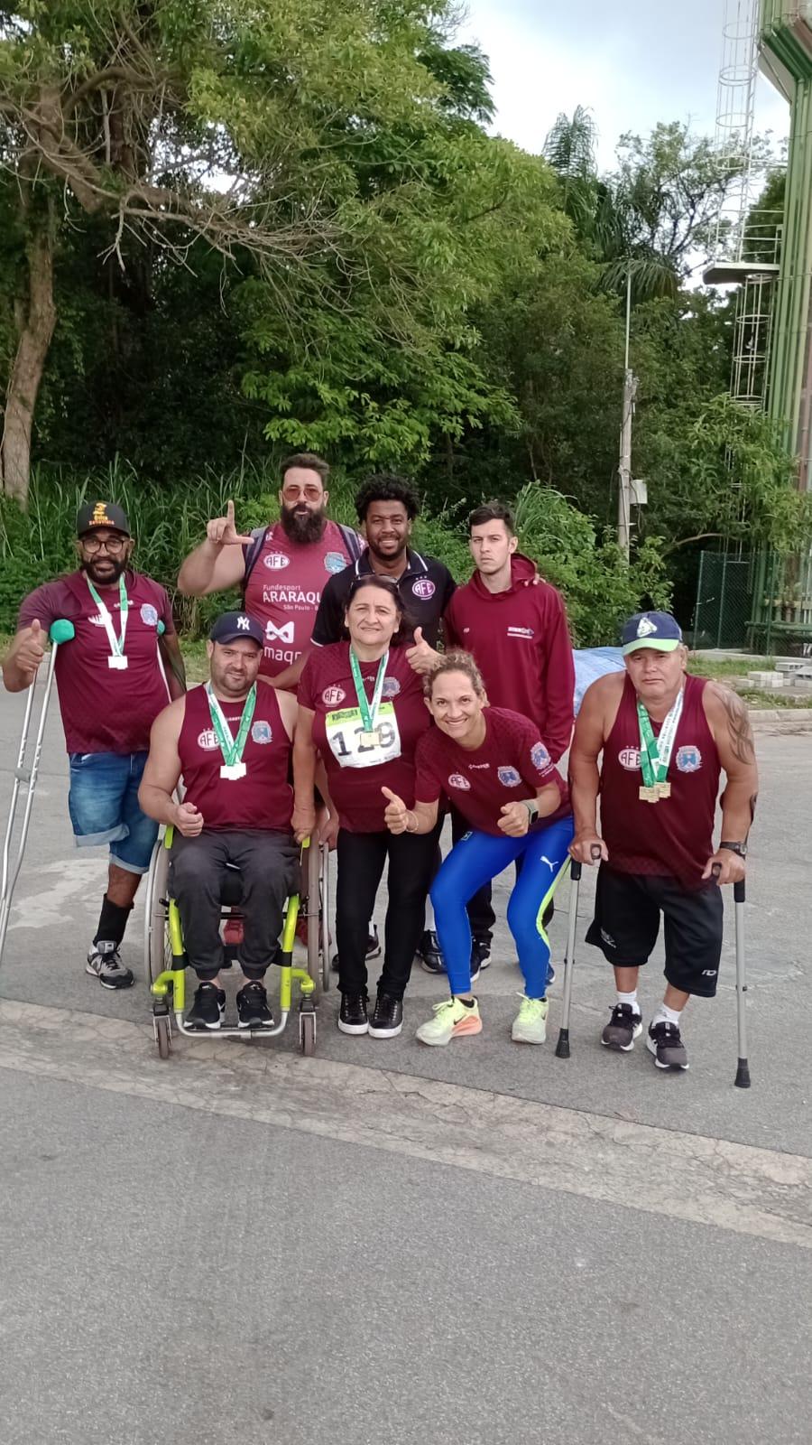 Atletas da Fundesport obtém medalhas importantes no Meeting Paralímpico Loterias Caixa 2022!