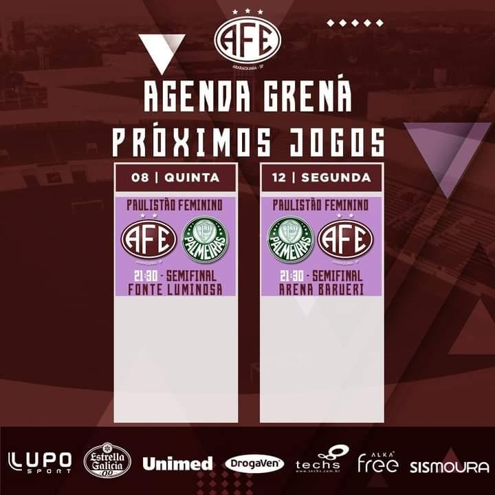 Confiram os próximos jogos da Ferroviária!