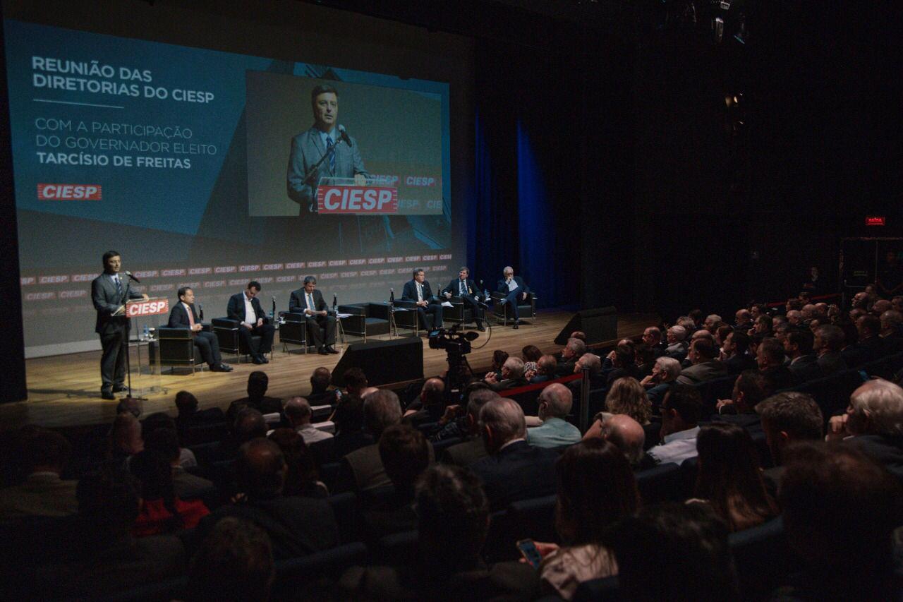 Em reunião com governador eleito, Ciesp elenca sugestões para incentivo à indústria paulista