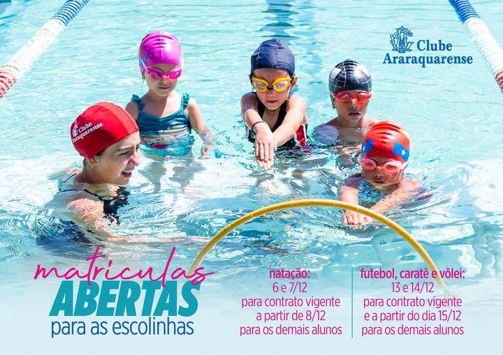 Escolinhas de Esportes do Clube Araraquarense!