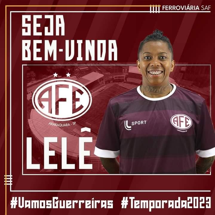 LELÊ É A NOVA ATACANTE DAS GUERREIRAS GRENÁS PARA 2023!
