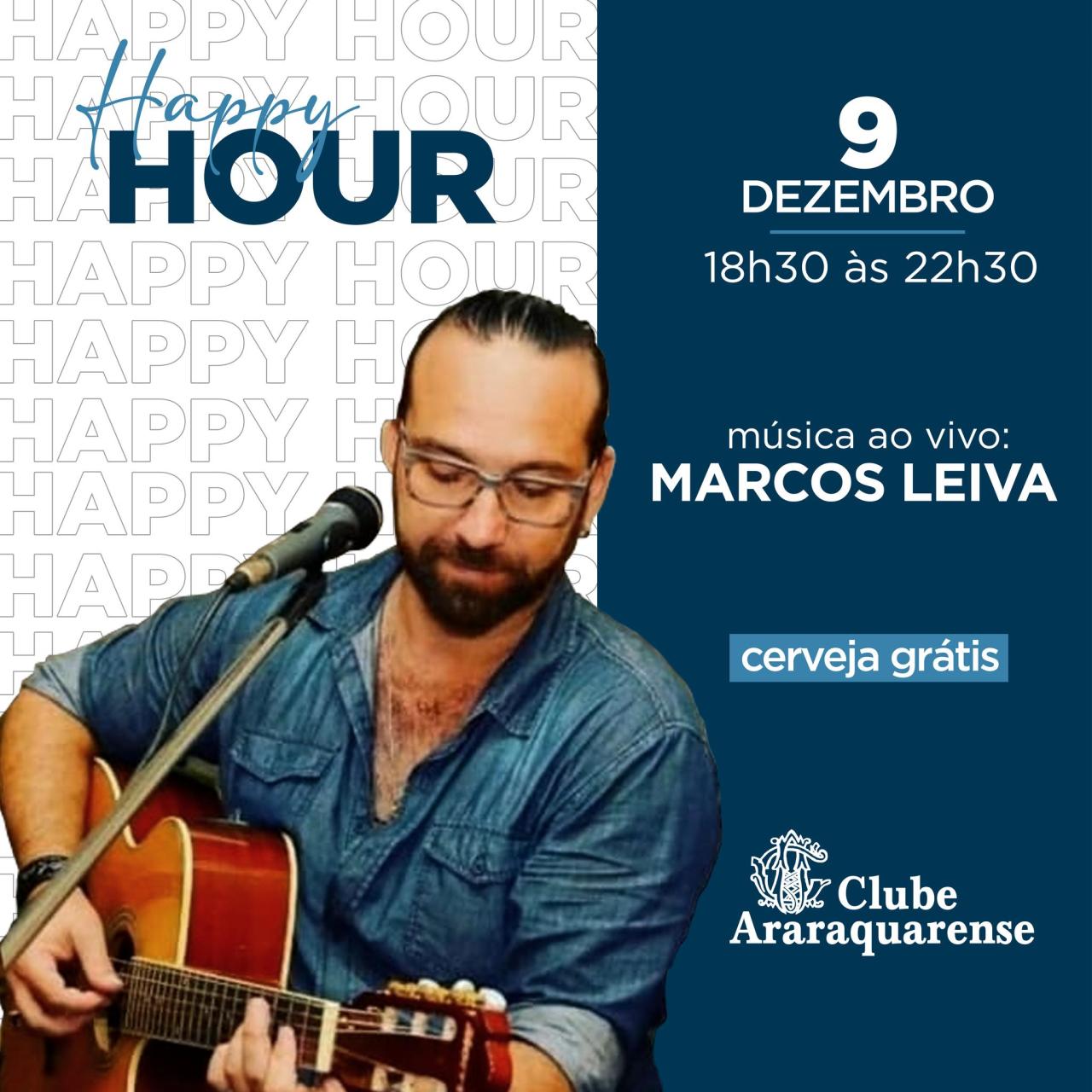 Sexta-feira no Clube Araraquarense com música ao vivo!