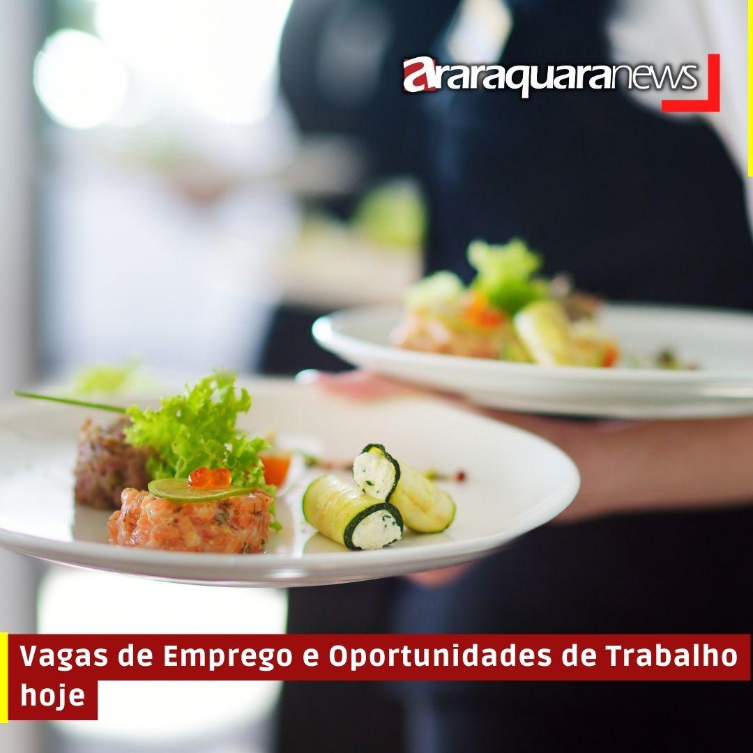 Vagas de Emprego e Oportunidades de Trabalho hoje