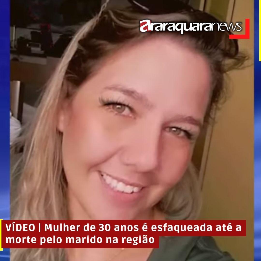 VÍDEO | Mulher de 30 anos é esfaqueada até a morte pelo marido na região