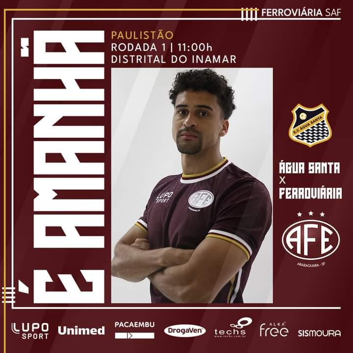 Água Santa X Ferroviária - Paulistão 2023