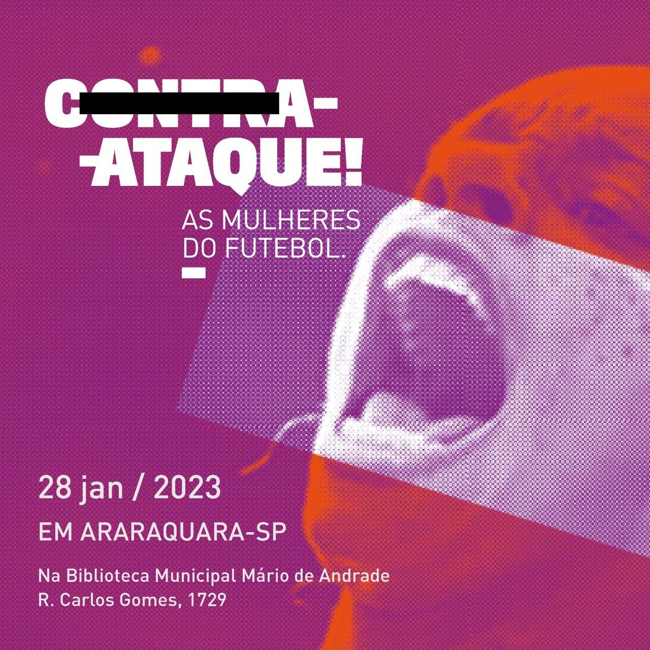 Araraquara recebe exposição do Museu do Futebol de São Paulo sobre Futebol de Mulheres.