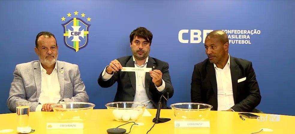 Criciúma classifica sobre Guarani no sorteio da Copa do Brasil 2023.
