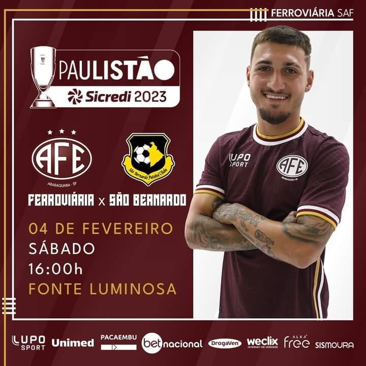 Ferroviária x São Bernardo - Paulistão 2023 - Sexta rodada!