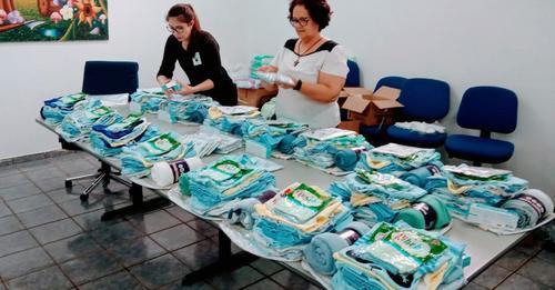 Fundo Social de Araraquara prepara enxovais do programa Seja Bem-Vindo 2023