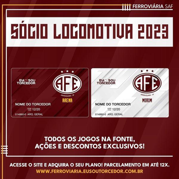 O Sócio Locomotiva vai começar o ano de 2023 com tudo!