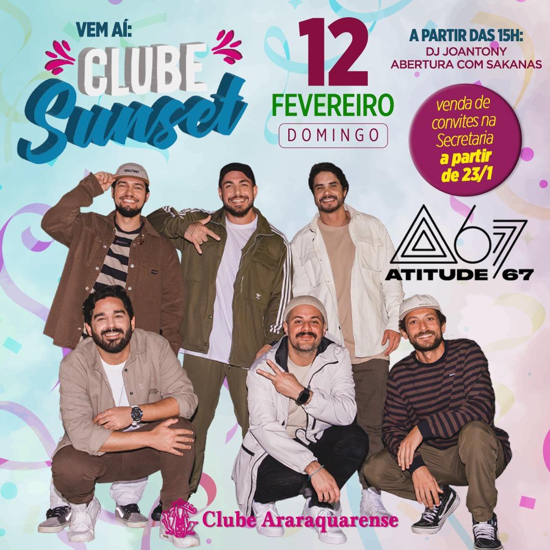 Vem aí, Clube Sunset 2023 do Clube Araraquarense.