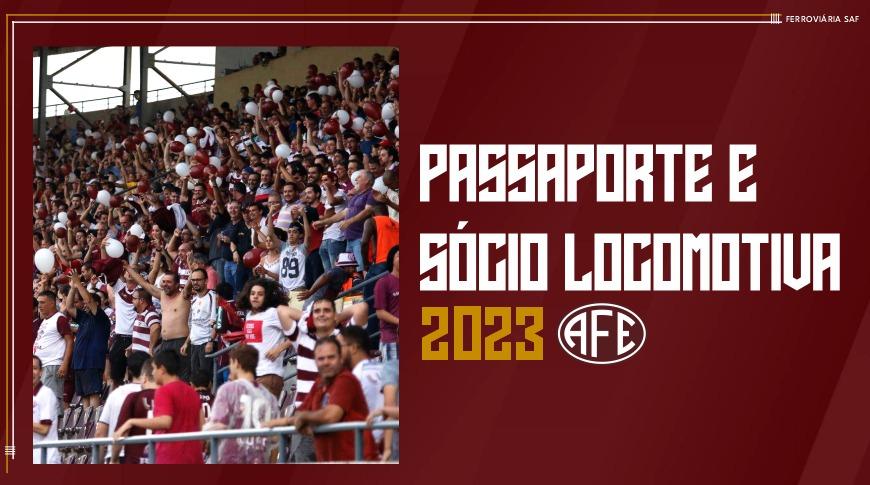 VEM AÍ O PASSAPORTE 2023 DA FERROVIÁRIA!