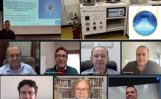 Pesquisador do CDMF apresenta tese de doutorado sobre desenvolvimento de sistema de irradiação por feixe de elétrons