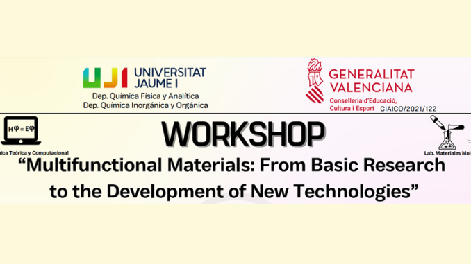 Pesquisadores do CDMF participam de workshop da Universitat Jaume I