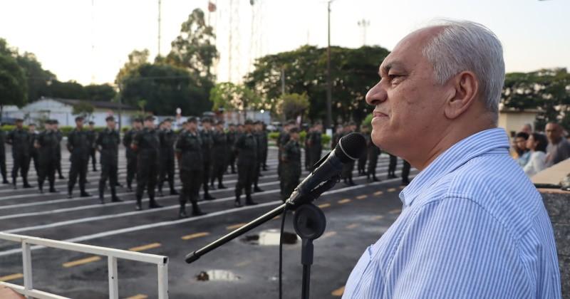 Câmara participa da Formatura de Matrícula dos atiradores do Tiro de Guerra