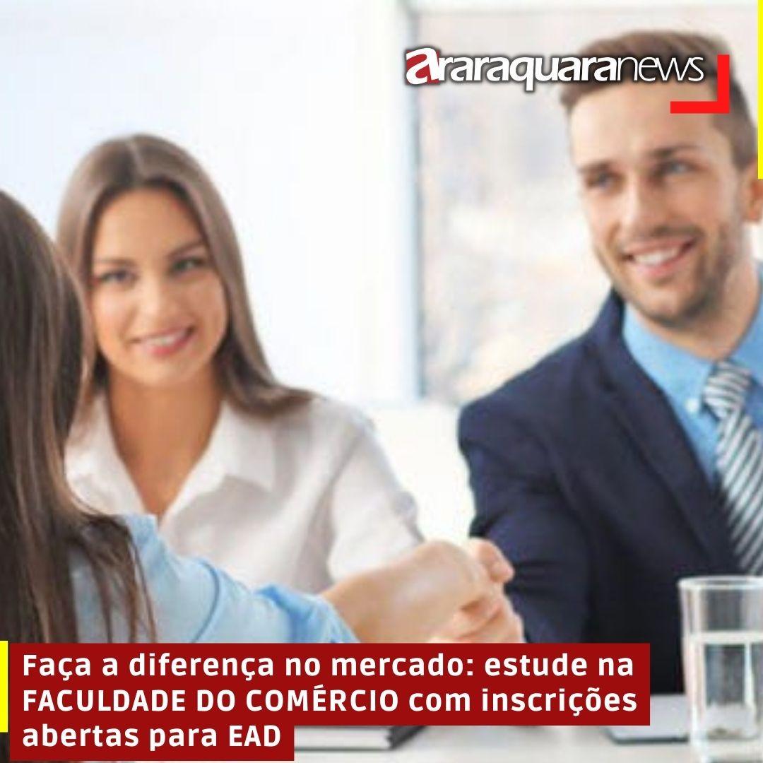 Faça a diferença no mercado: estude na FACULDADE DO COMÉRCIO com inscrições abertas para EAD