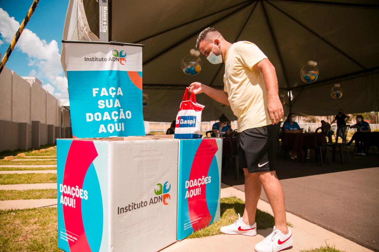 Instituto ADN arrecada alimentos para doação ao Lar Juvenil Araraquarense Domingos Sávio