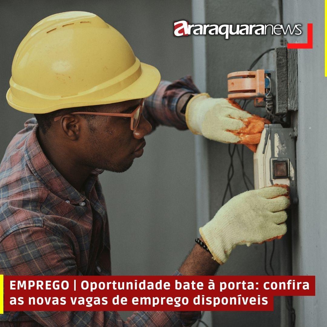 Oportunidade bate à porta: confira as novas vagas de emprego disponíveis