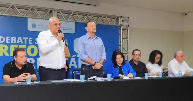 Câmara e Prefeitura organizam debate sobre reforma tributária