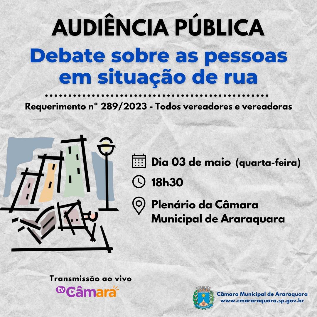 Debate Sobre as Pessoas em Situação de Rua