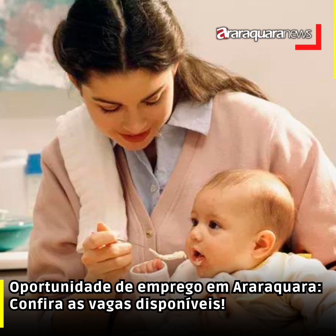 Oportunidade de emprego em Araraquara: Confira as vagas disponíveis!