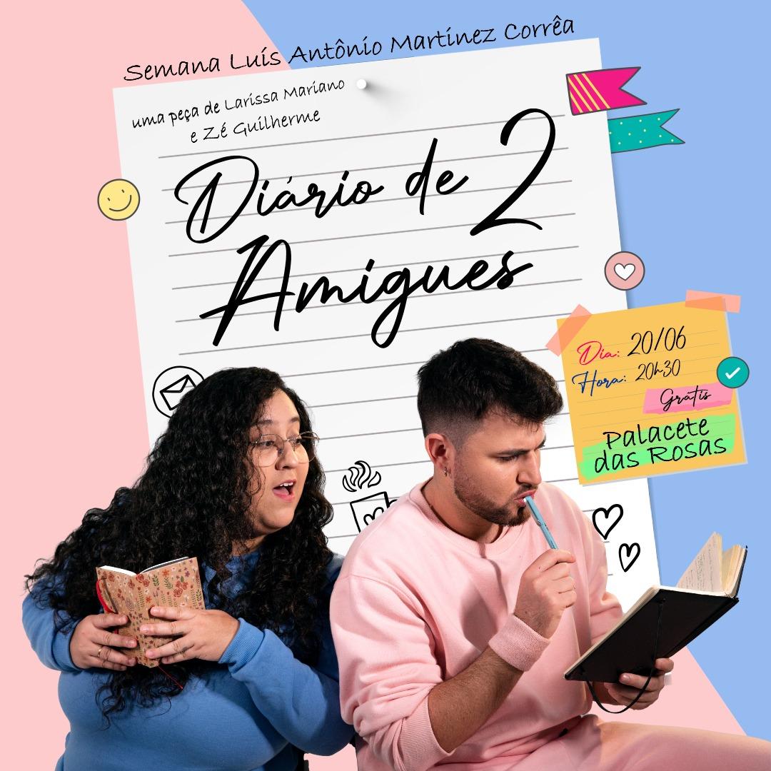 AMOR E RESISTÊNCIA EM PALCO: Diário de 2 amigues quebra barreiras e emociona o público