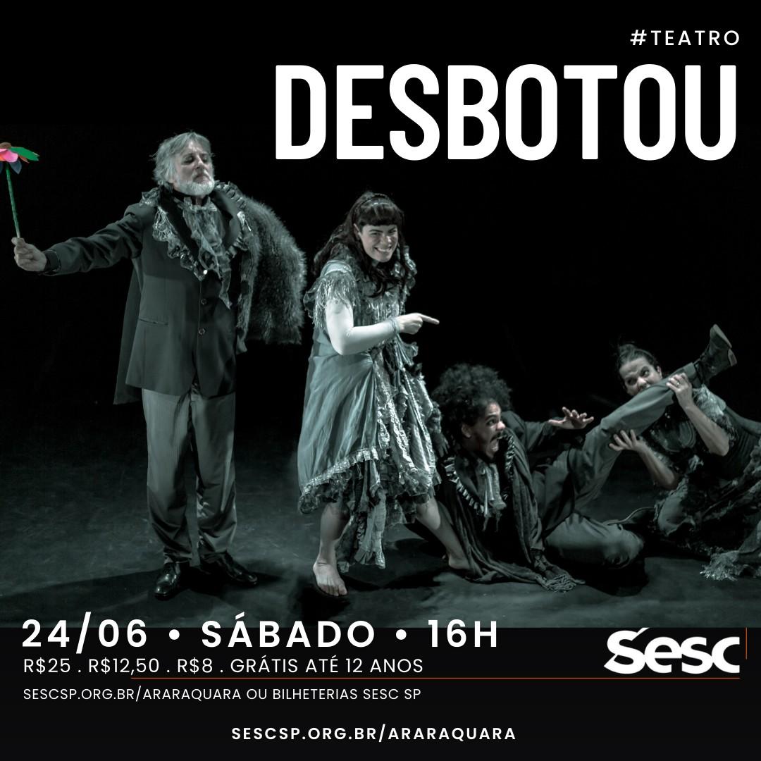 Cores Proibidas: Aventura Colorida no Teatro Sesc Araraquara