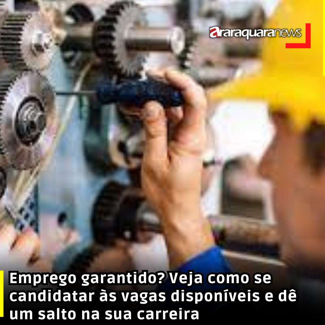 Emprego garantido? Veja como se candidatar às vagas disponíveis e dê um salto na sua carreira