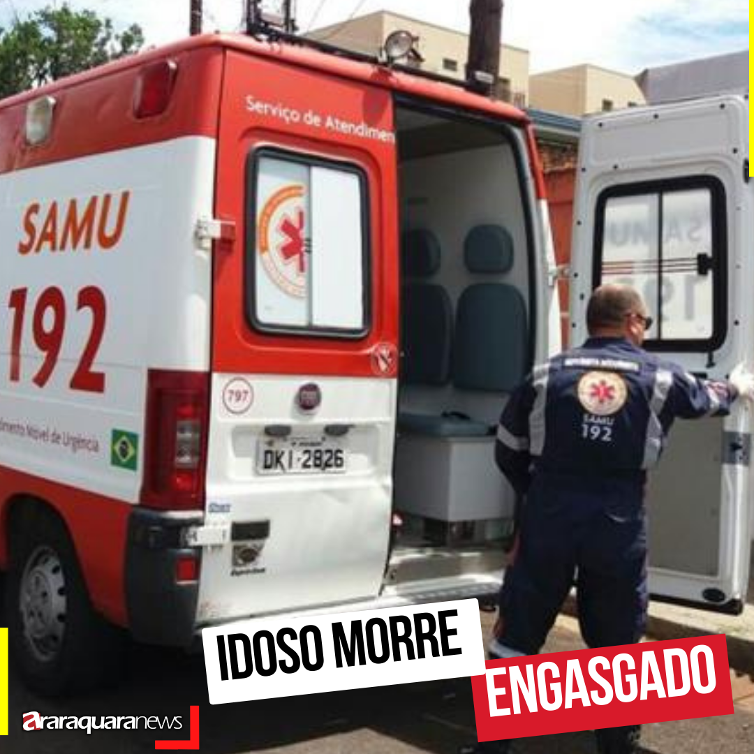 Idoso não sobrevive a incidente com pedaço de carne