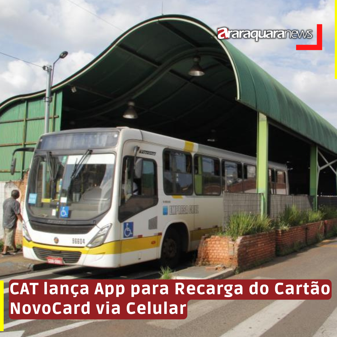 Inovação no Transporte: CAT lança App para Recarga do Cartão NovoCard via Celular