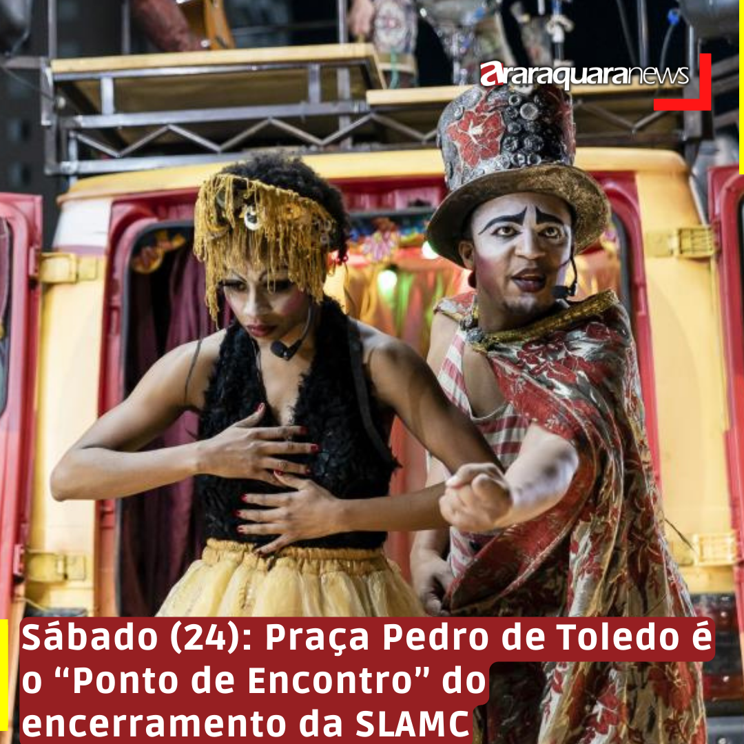 Sábado (24): Praça Pedro de Toledo é o “Ponto de Encontro” do encerramento da SLAMC