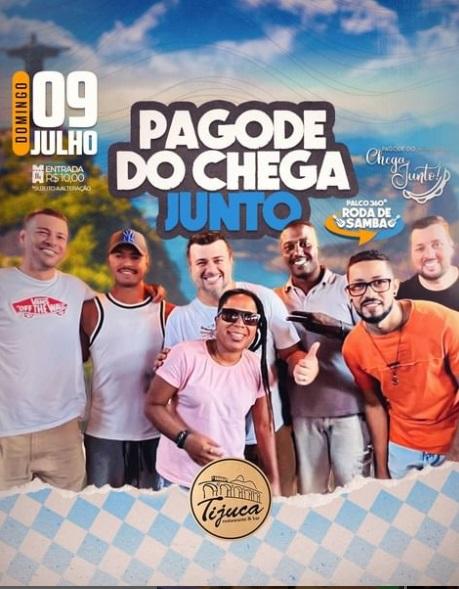 Pagode do Chega Junto: um show para sambar e se divertir até o último acorde