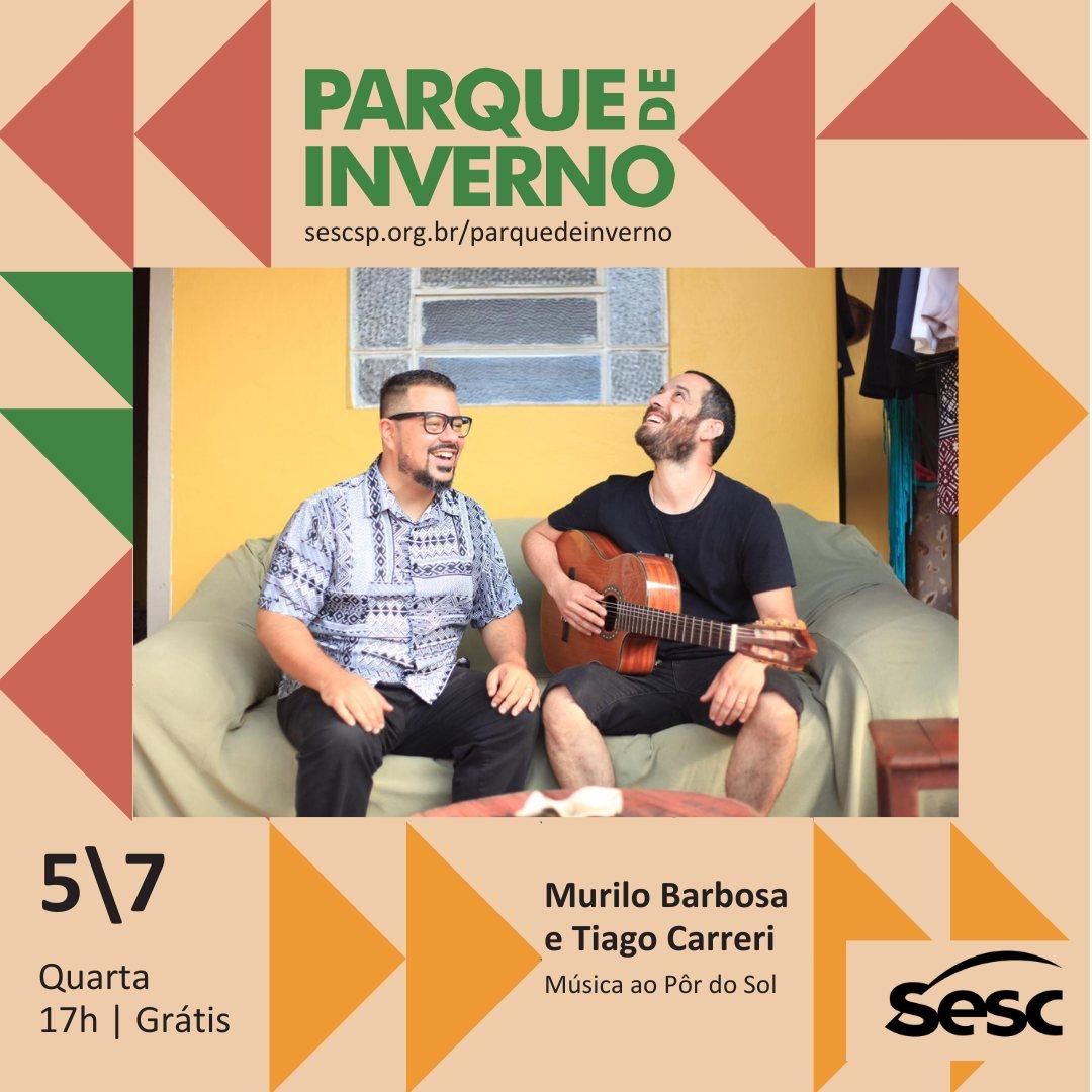Show incrível de música e improvisação com Murilo Barbosa e Tiago Carreri