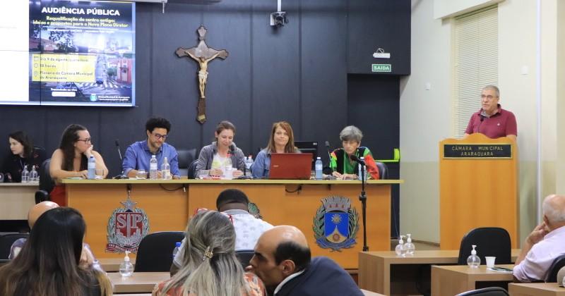 Audiência Pública debate propostas para revitalizar Centro histórico