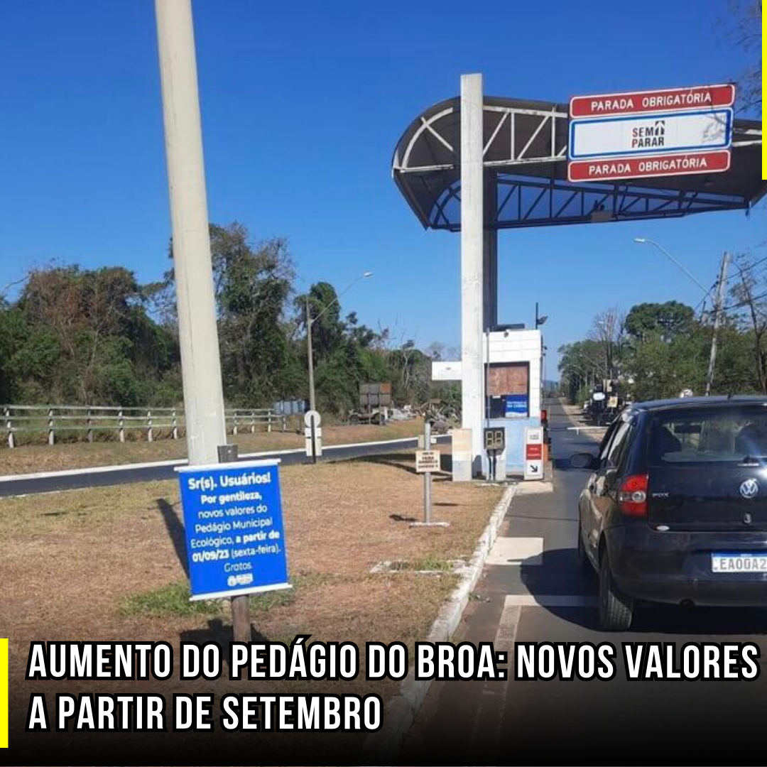 Aumento do pedágio do Broa: Novos valores a partir de Setembro